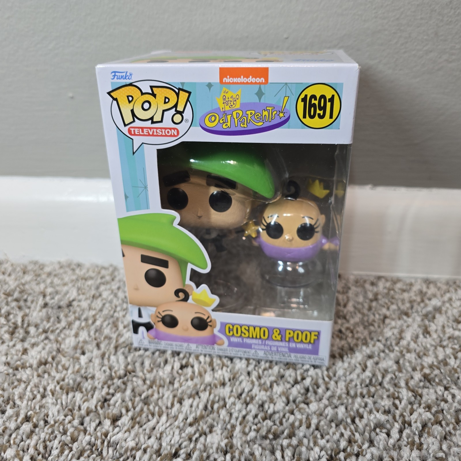 Funko Pop TV Cosmo & Poof #1691 Nickelodeon Vinyl