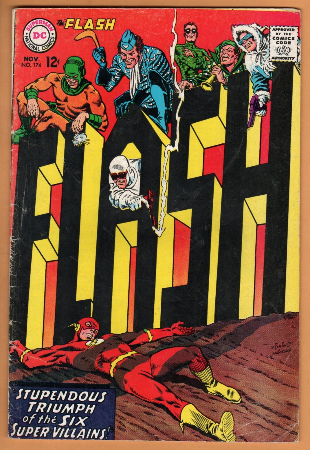 Flash #174, Very Good – Fine Condition