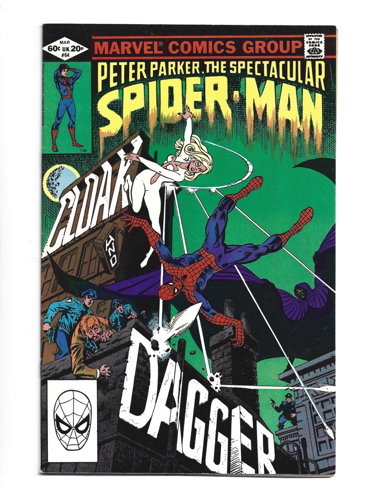 Spectacular Spider-Man #64, FN+ 6.5, 1st Appearance Cloak and Dagger
