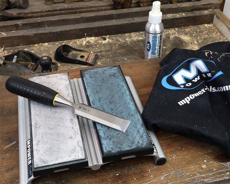 Double Diamond Sharpening Stone Set 300-1200# Complete Sharpener Kit MPOWER SB2