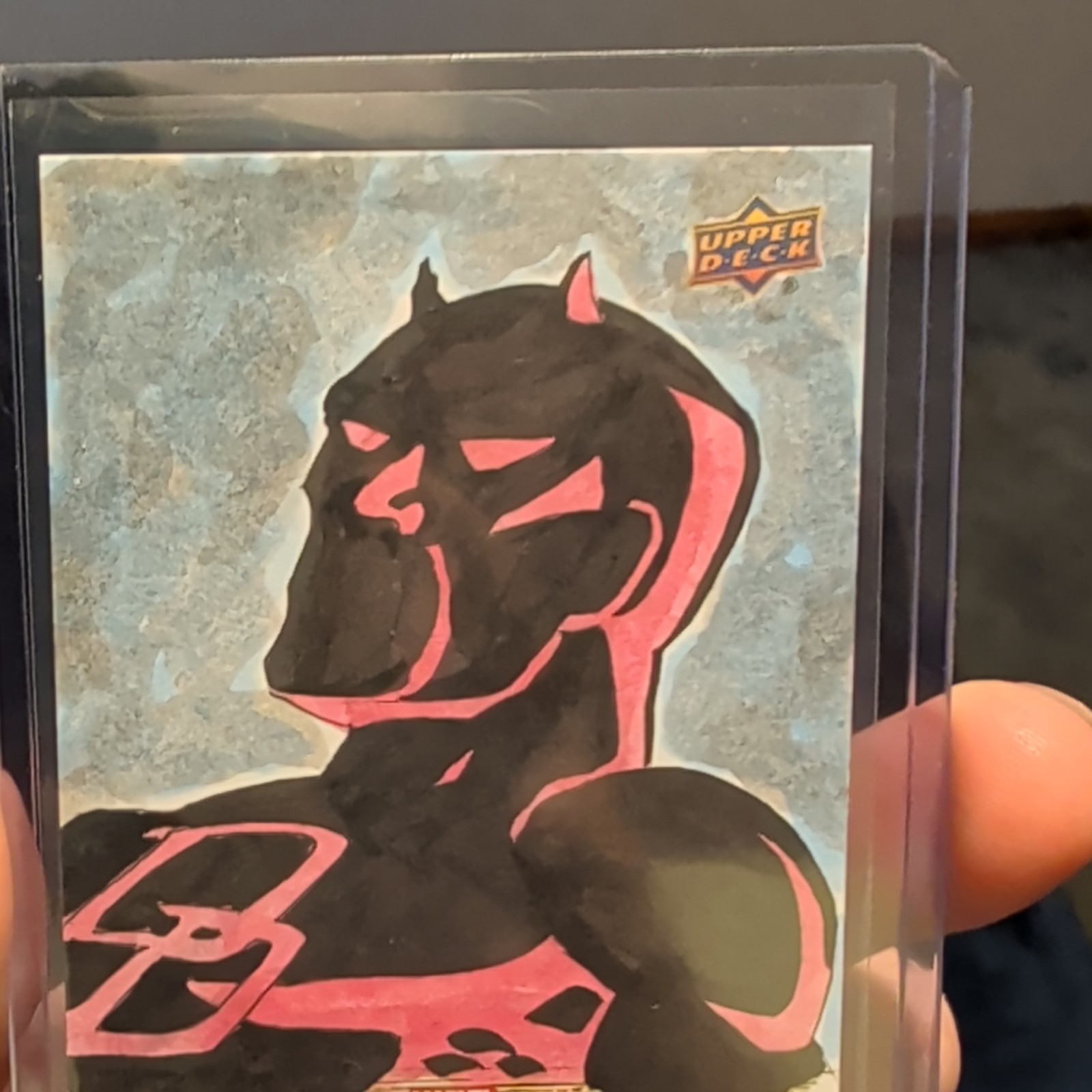 Upper Deck Marvel Beginnings First Drafts 1/1 Sketch Daredevil Auto Gary Shipman