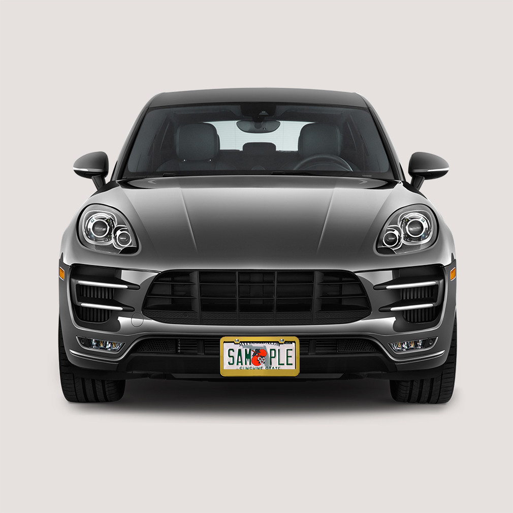 U.S. United States Army Military Steel Metal License Plate Frame
