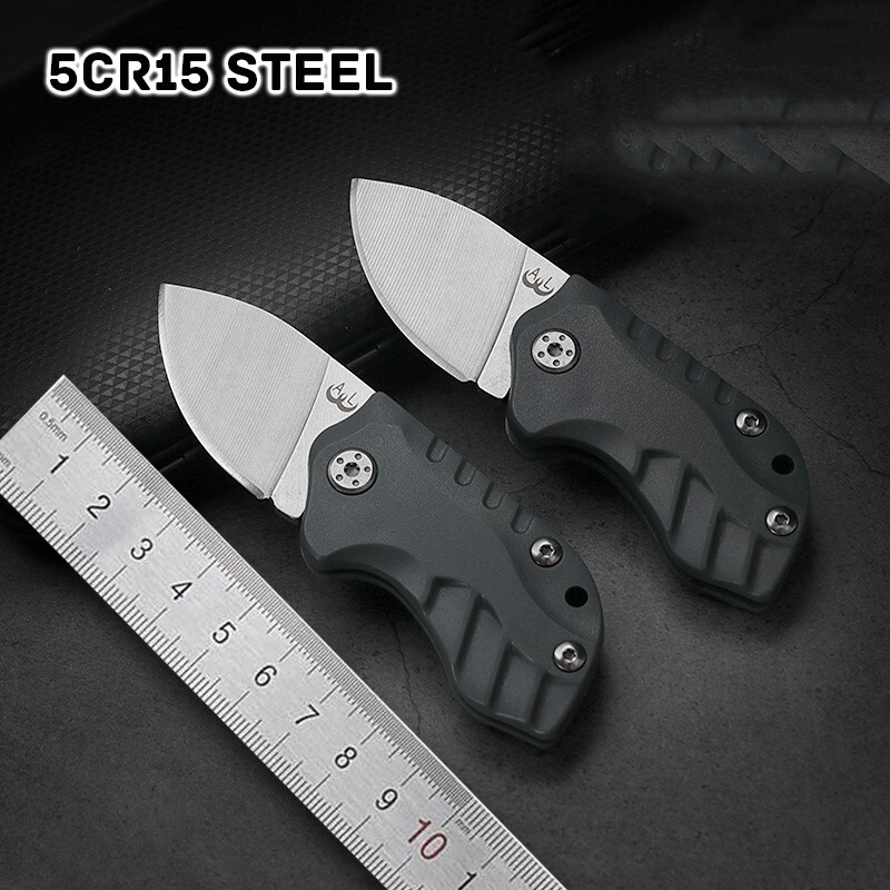 Mini Pocket Folding Blade Knife Camping Survival Keychain Knife EDC