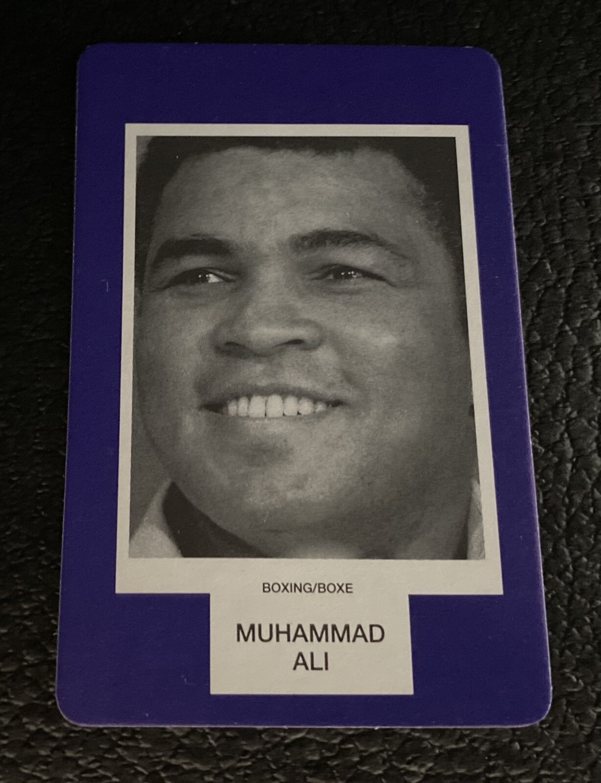 Muhammad Ali 1993 Face To Face Game Trading Card Boxing Cassius Clay Boxer HOF