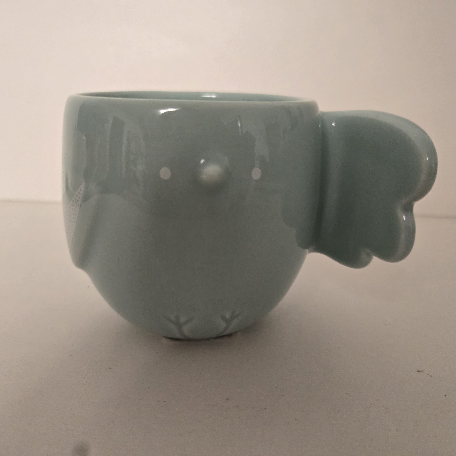 Starbucks Korea 2016 Valentine Blue Lovebird Mug 237ml or 8 ounce NEW