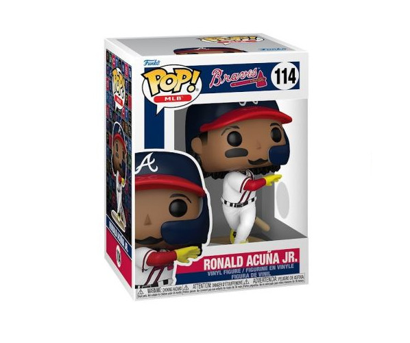 Funko Pop MLB Stars: Braves – Ronald Acuna Jr. Figure w/ Protector