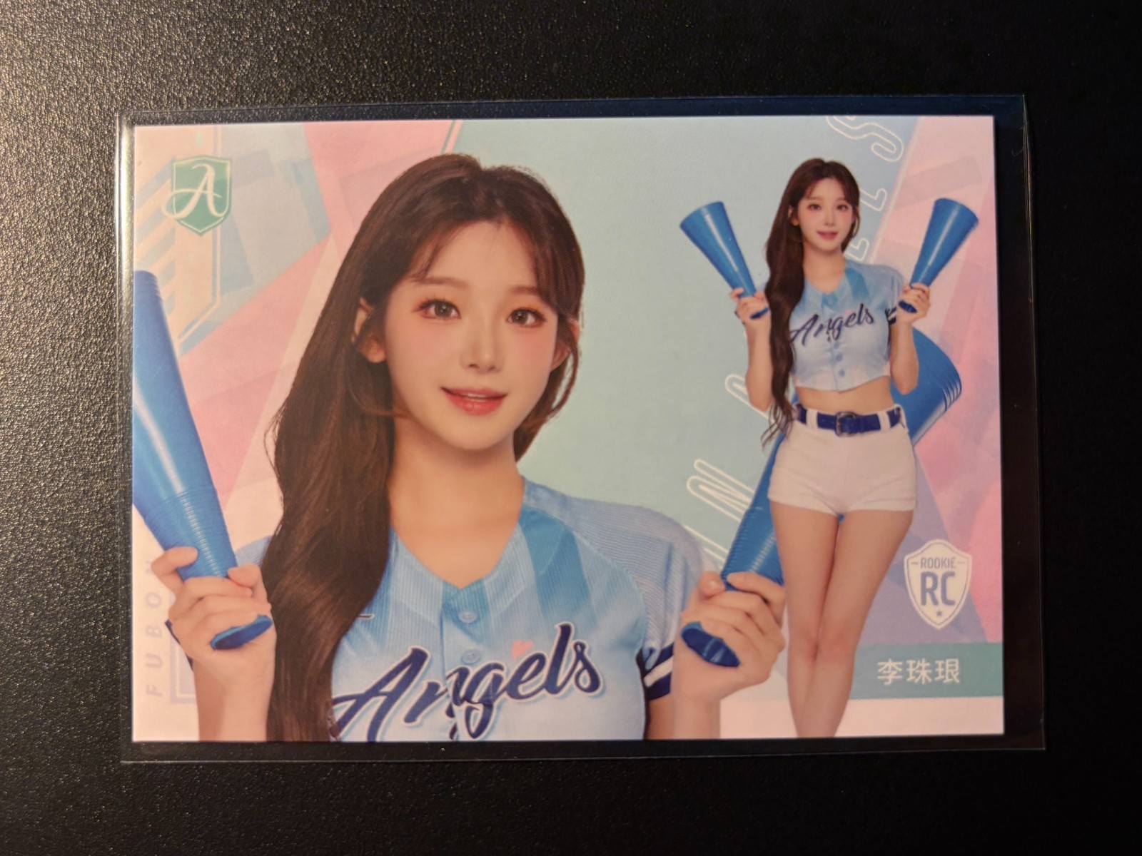 Fubon Angels Taiwan Cheerleader trading cards singles base to foil Lee Ju Eun