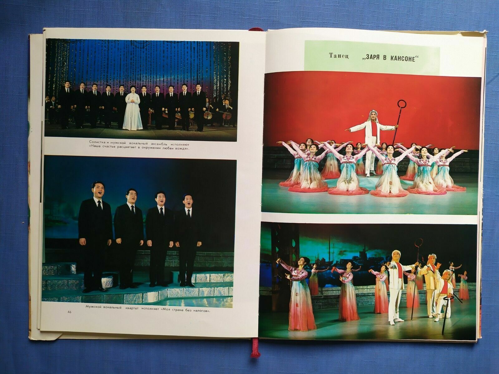 1978 Мансудэ Pyongyang Mansude Art Ensemble Korea KNDR Photo album Russian book