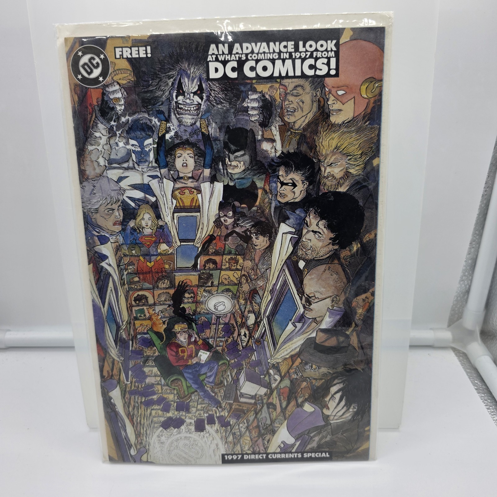 DC Comics 1997 Direct Currents Special DC Comic Book # 1 Lobo Superman Batman