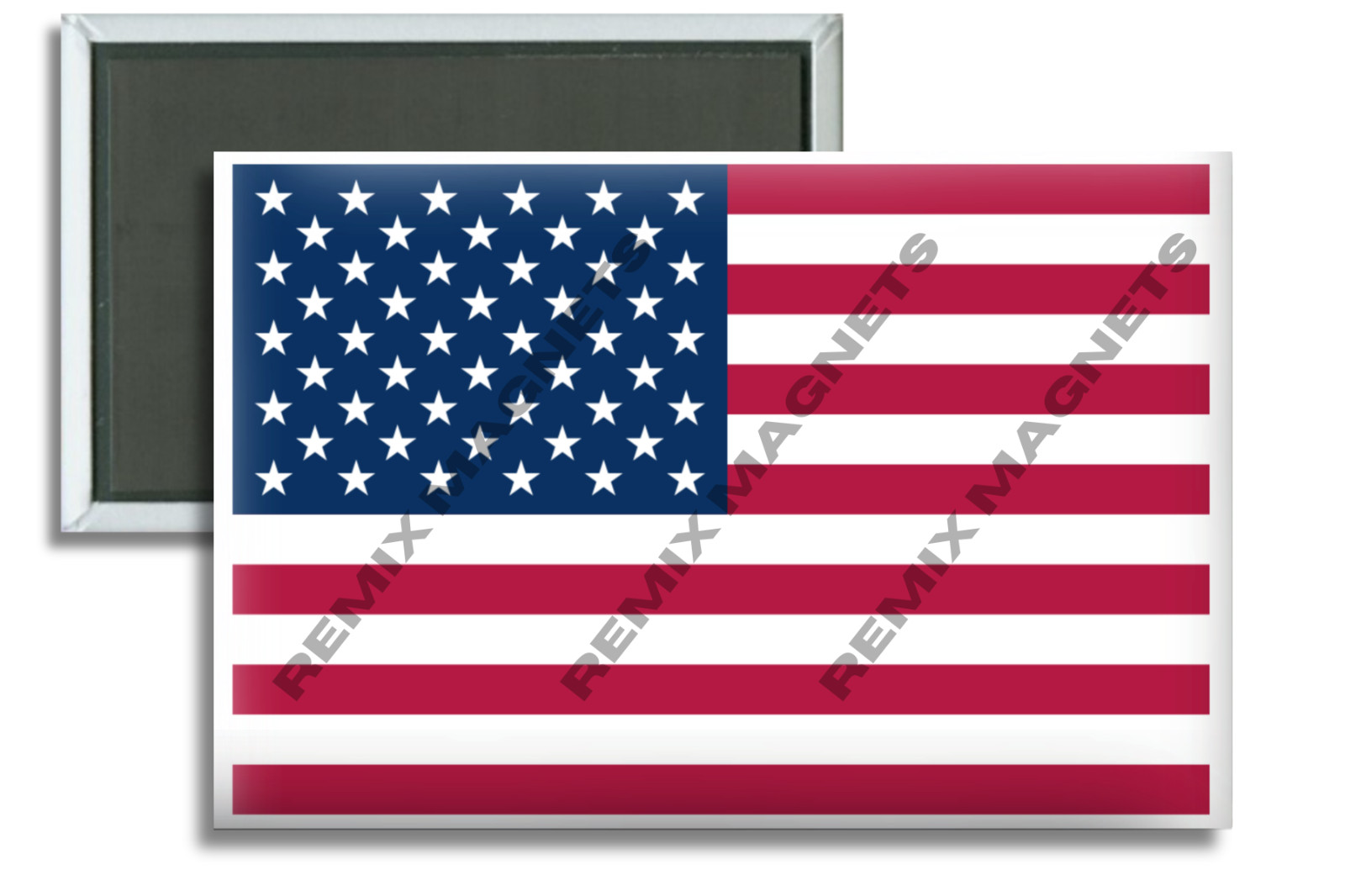 USA America American Flag 2″ x 3″ Locker Refrigerator Magnet