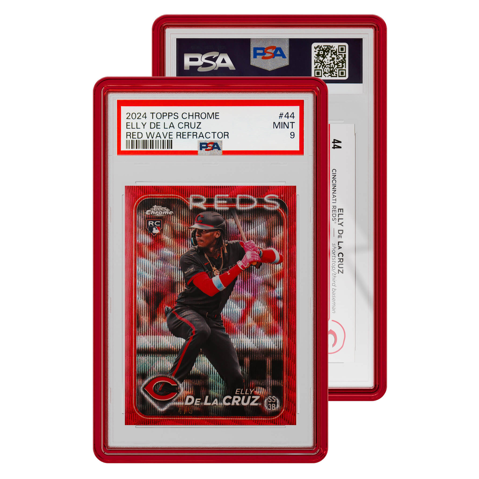 GradedGuard Jewel PSA Graded Card Case Guard Protector Clear Colors Stackable