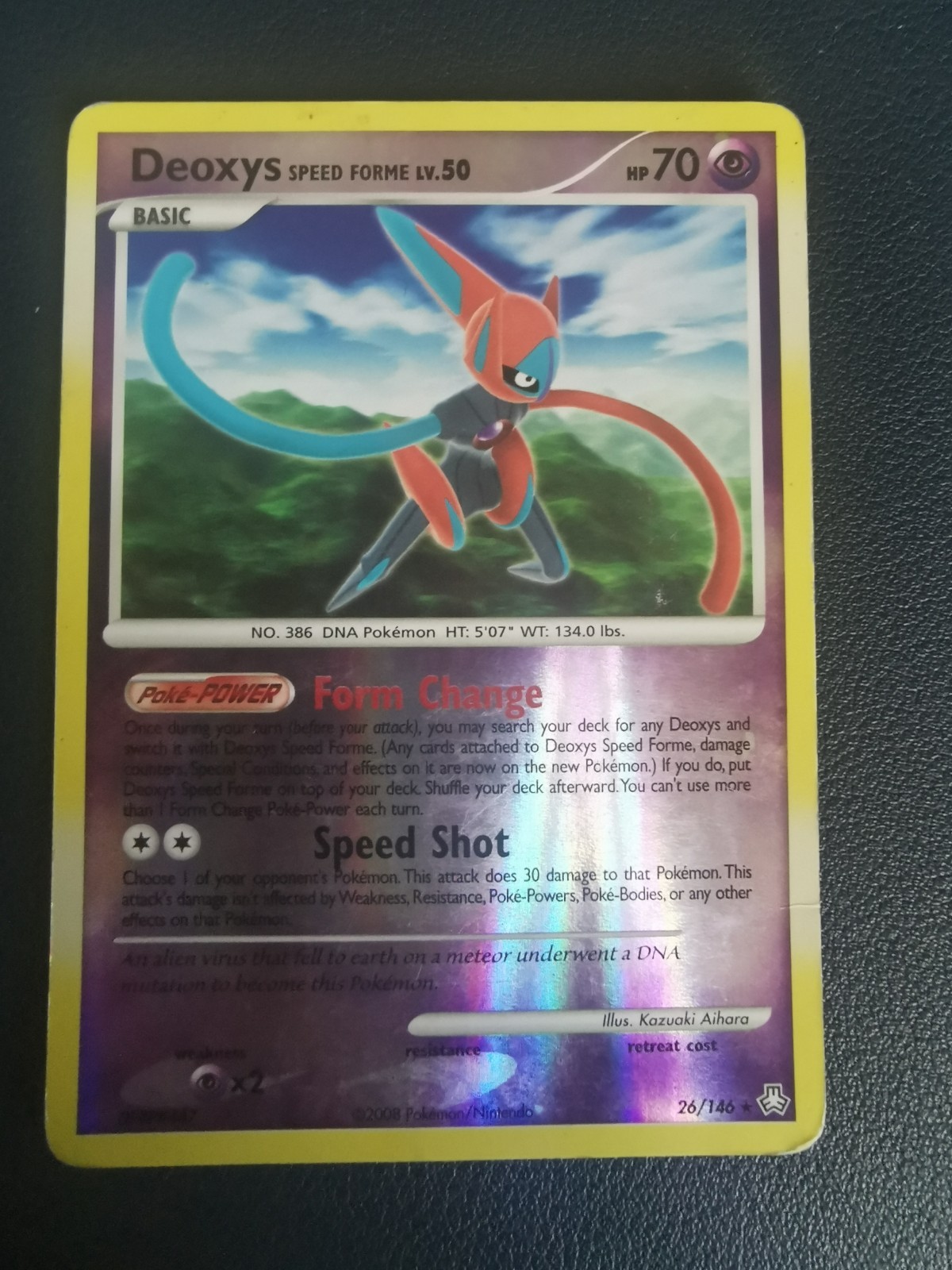 Pokemon Card Deoxys 26/146 D&P Legends Awakened Reverse Holo Rare