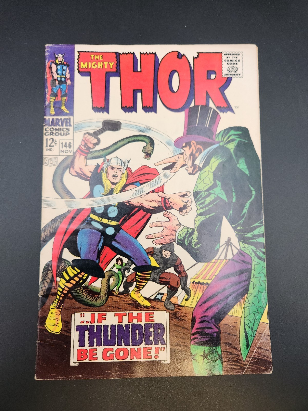 The Mighty Thor #146 (Marvel Comics November 1967) FREE SHIPPING
