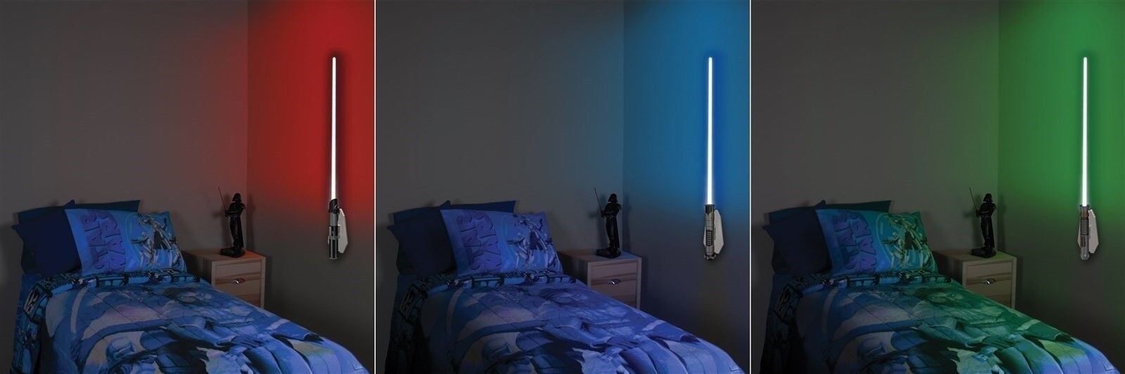 Star Wars Science Multicolor Lightsaber Room Light 29″ LED Color changing