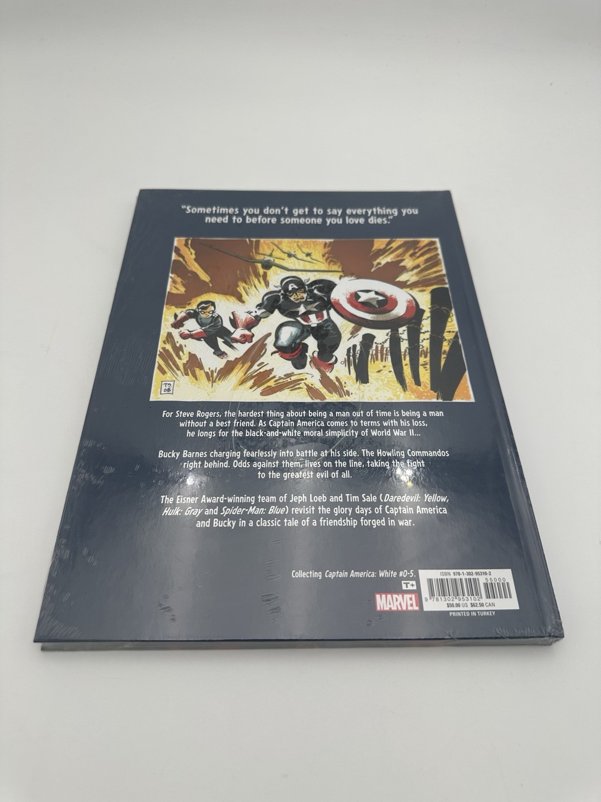 MARVEL COMICS JEPH LOEB & TIM SALE: CAPTAIN AMERICA GALLERY EDITION HC