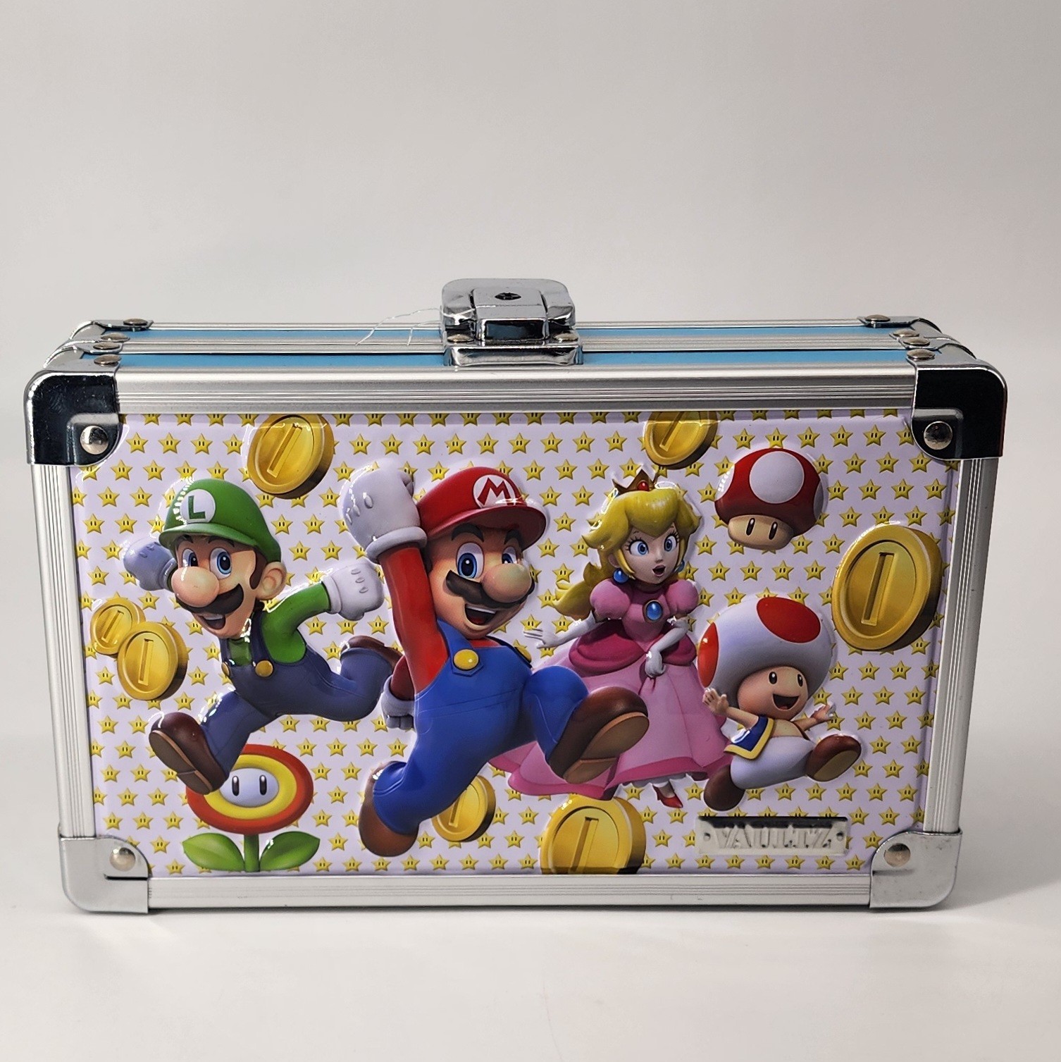 Super Mario Locking Supply Box Storage Case Nintendo Toad Luigi Keys Vaultz 2021
