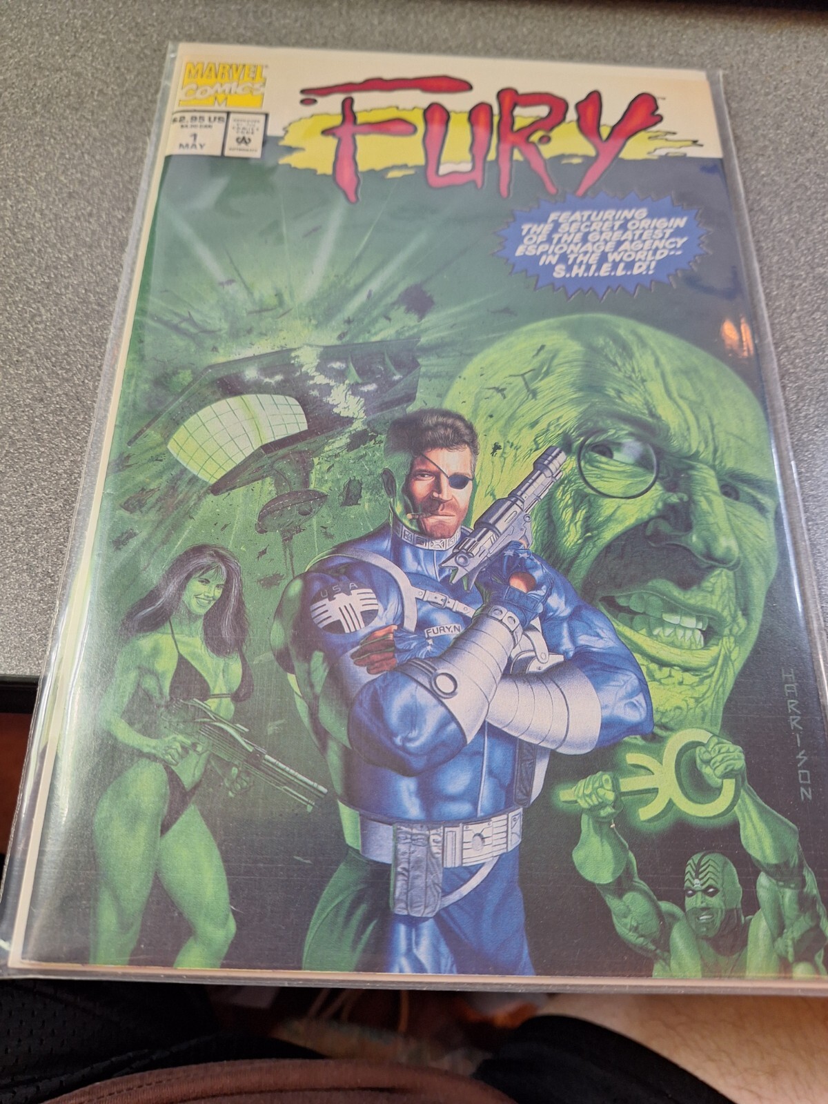 Marvel Comics Fury Issue 1 VF/NM /8-114
