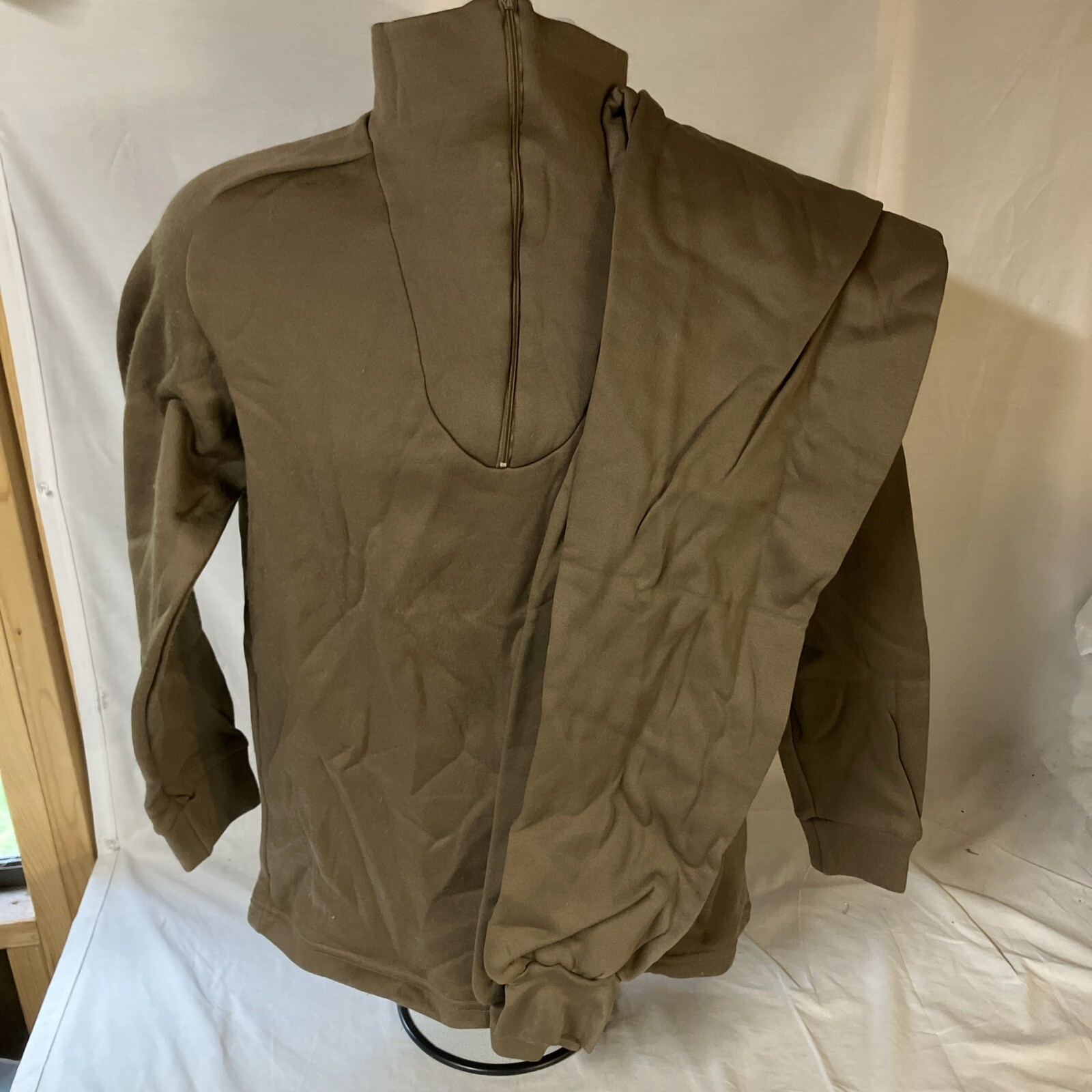 USGI Mens Coyote Brown Cold Weather Undershirt Drawers Polypropylene Medium FS!