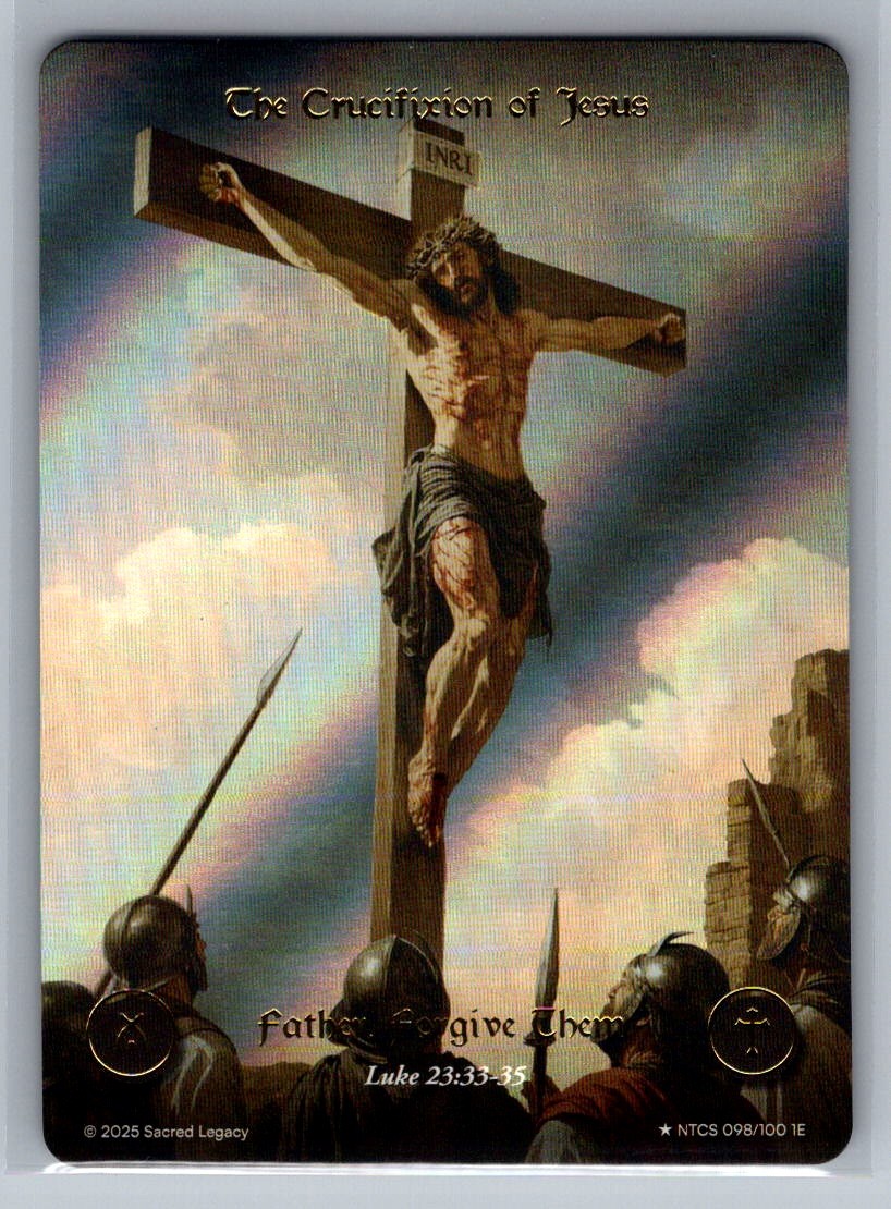 Sacred Legacy #98 The Crucifixion of Jesus Full Art
