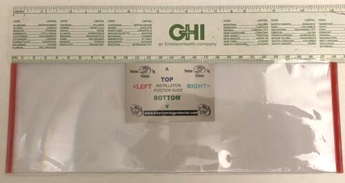 1st & 3rd Gen. Phantom Tag Protector License Plate Anti Photo Lens Replacement.