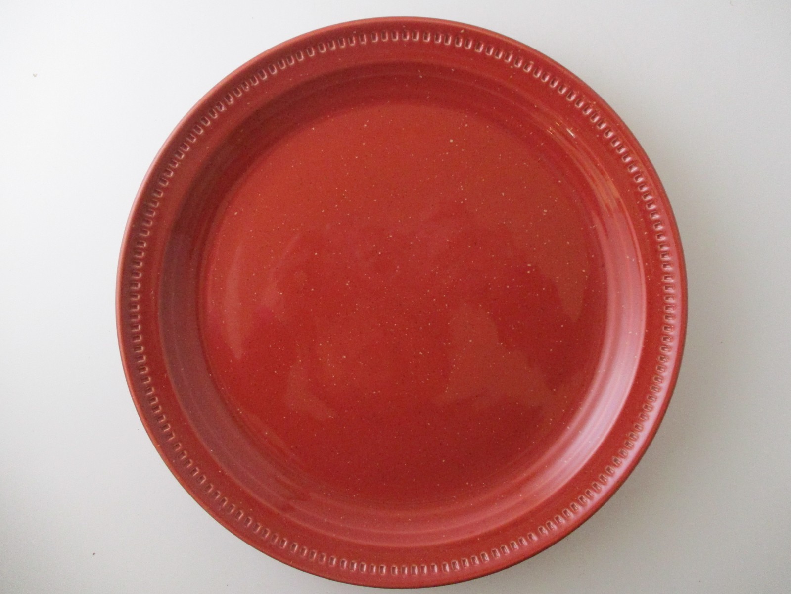DANSK CRAFT COLORS RHUBARB DINNER PLATE 10 3/8″ -0903B