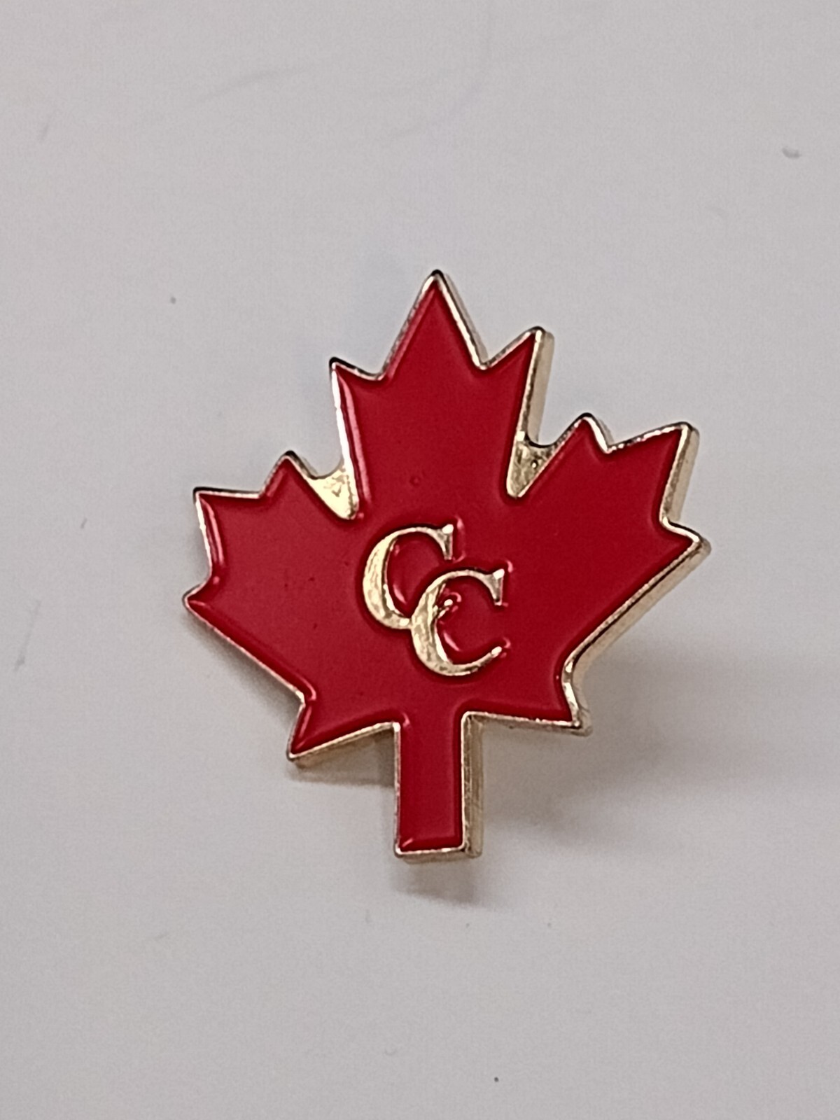 CC Canada Red Maple Leaf Small Tack Pin