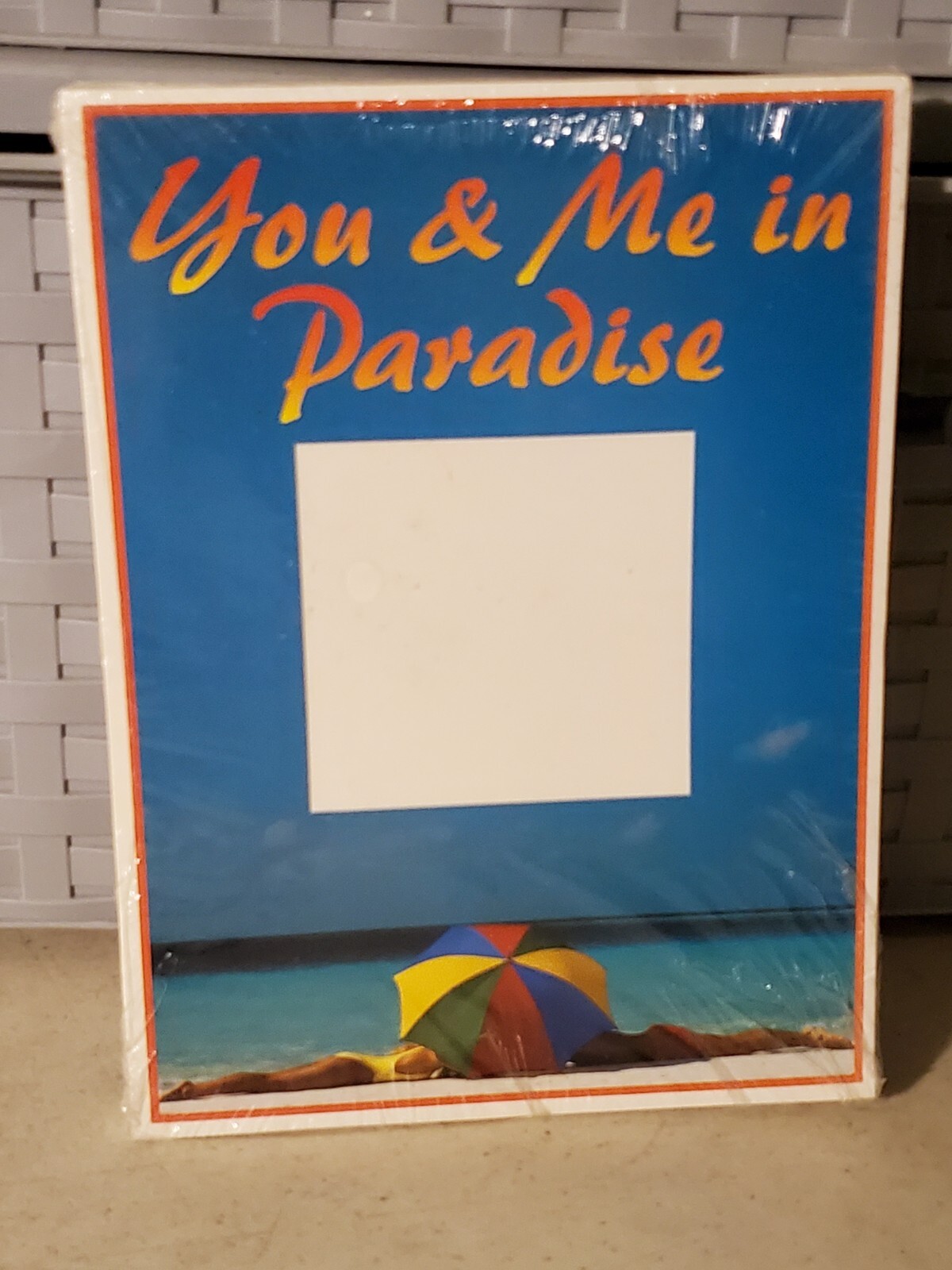 10 Lot Vtg Standing Cardboard Photo Picture Frames You Me Paradise Boardwalk NJ