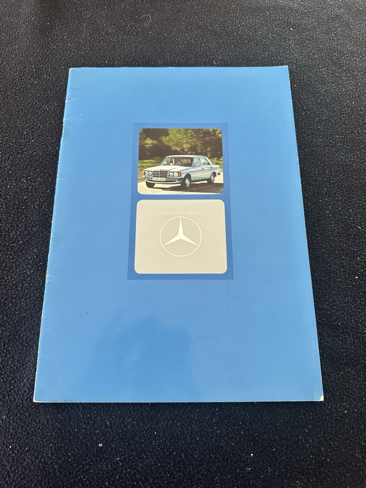 1977 Mercedes 200-280E 300D Brochure W123 Sedan English General Sales Catalog