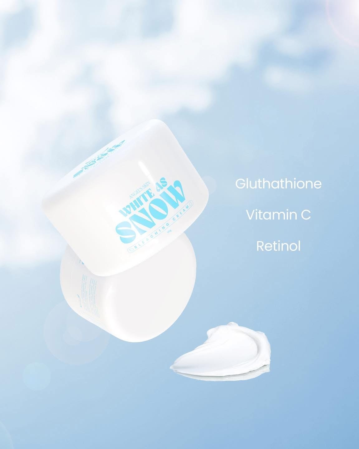 Angel Skin White As Snow Bleaching Cream – 300g