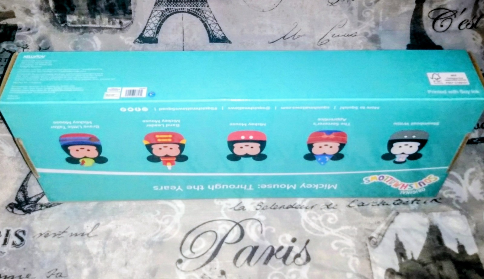 SQUISHMALLOWS DISNEY MICKEY MOUSE “Through The Years” Box Set of 5 RARE NIB❤️💙