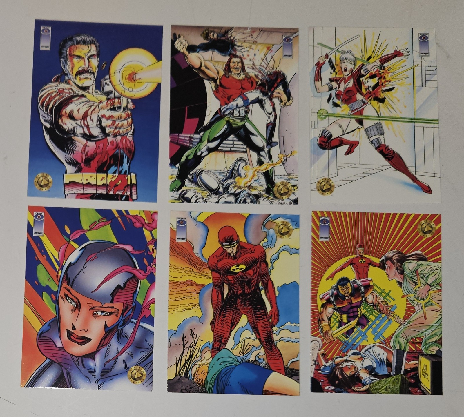 1993 UPPER DECK DEATHMATE – Base Set, Chase & Promos (You Pick)
