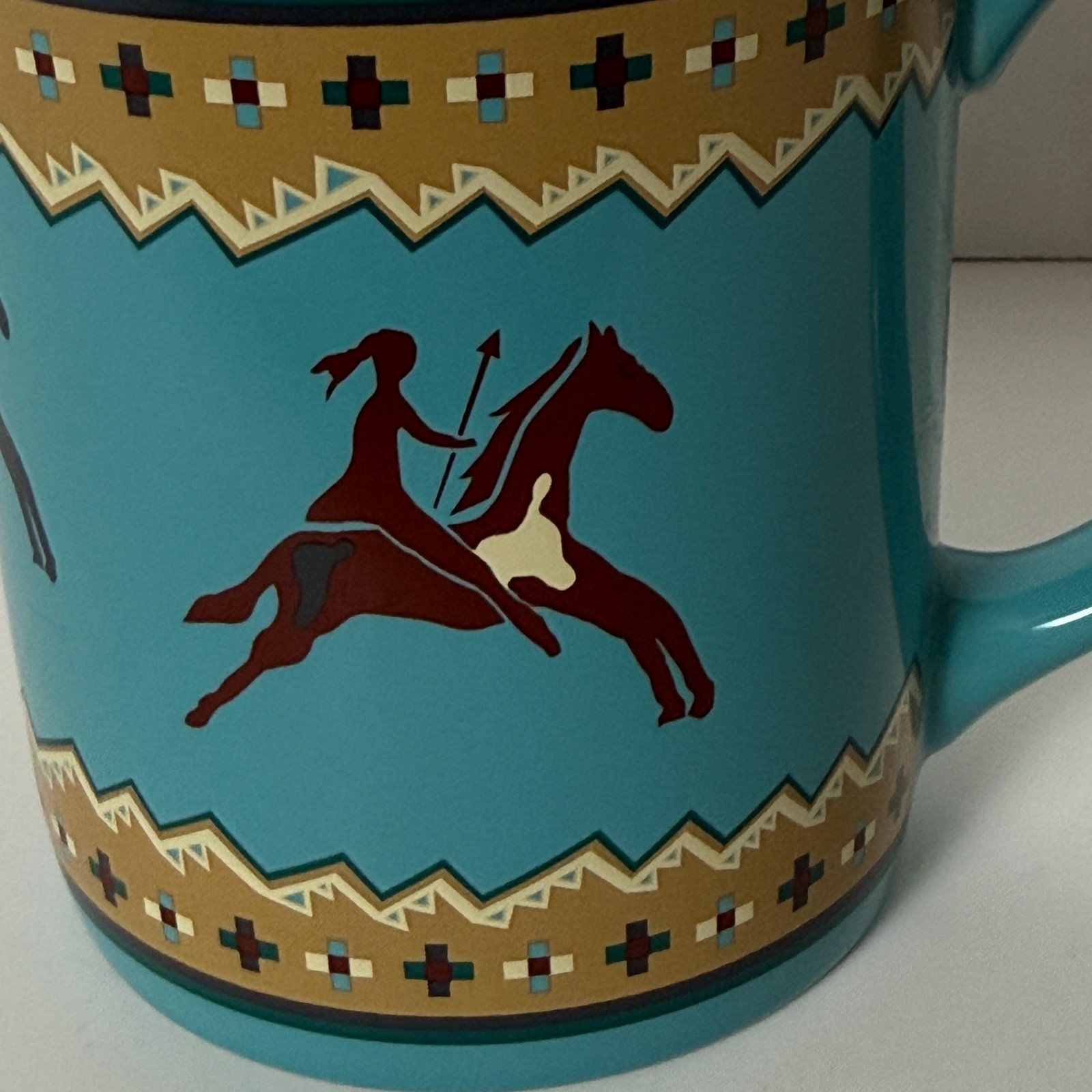 Pair Pendleton Woolen Mills Legendary Coffee Mugs “Celebrate the Horse” 18oz NEW