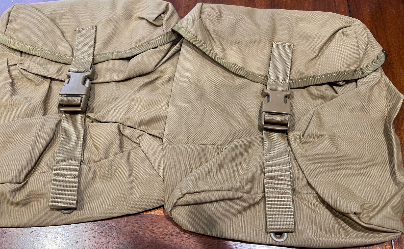2 Pack Sustainment Pouch CIF USMC Molle Coyote FILBE – New