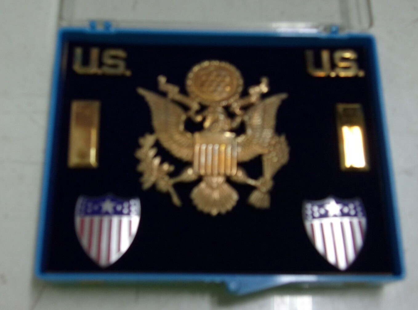 U.S. Military Officer Badge & Bars Set N.S. Meyer Inc. New York