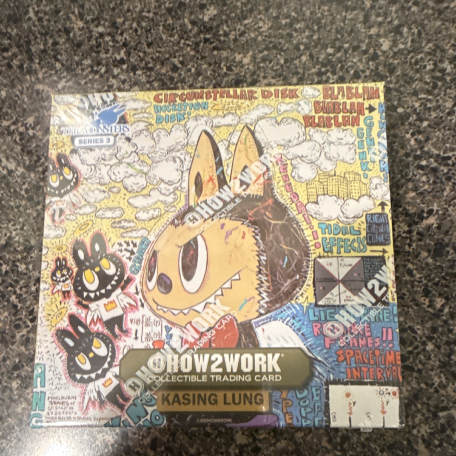 HOW2WORK The Monsters Series 3 Kasing Lung Trading Card Box 144 Cards
