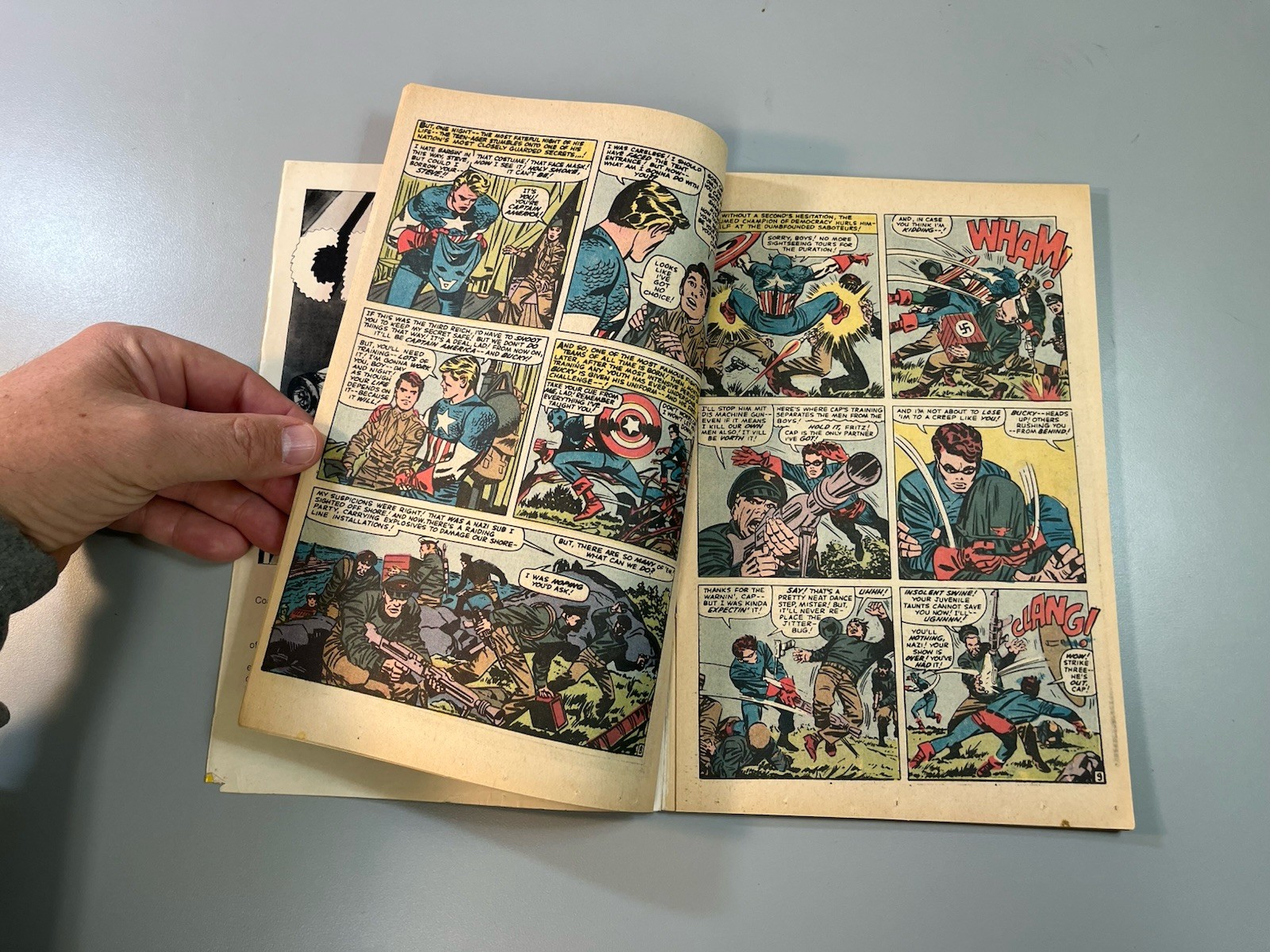 Captain America King-Size #1 1970 🔑Origin Cap retold/Severin Cvr/Kirby interior