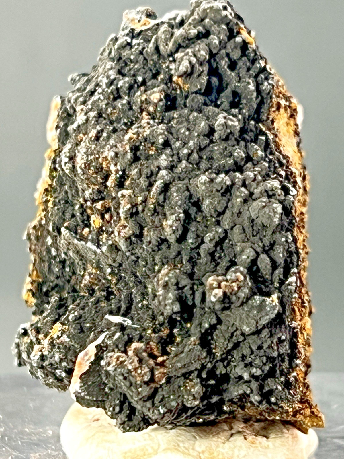 Druze Calcite on Manganese from Morocco 30 g. 39x27x29 mm