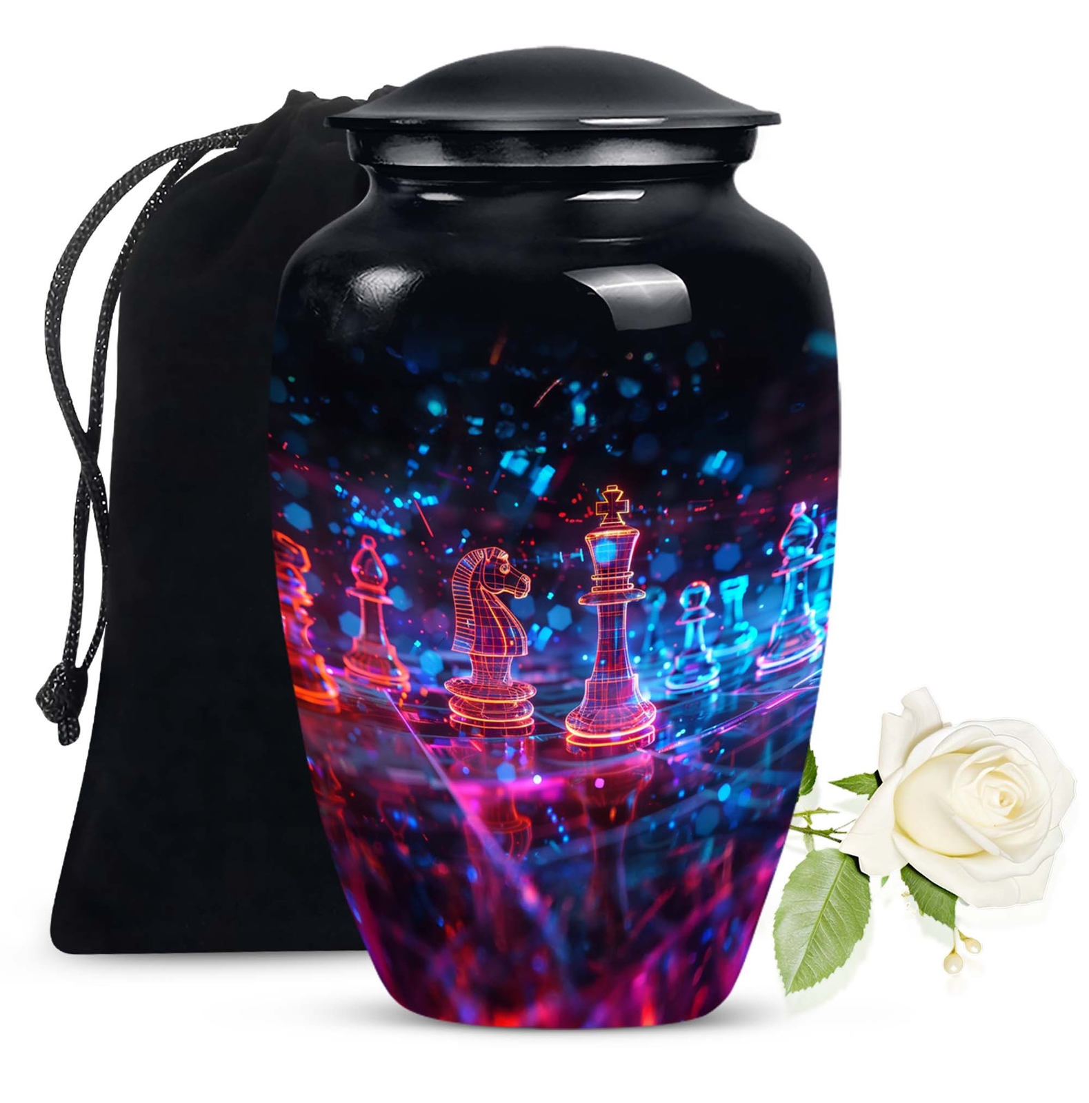 Chess Adult Urns For Human Ashes Women And Men Adult 10 Inch