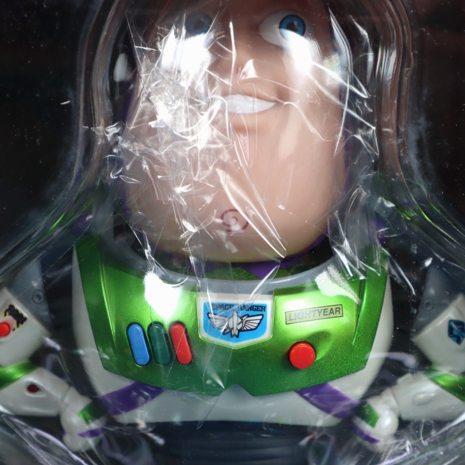 Toy Story Buzz Lightyear Egg Attack Beast Kingdom Light Up Figure 2014 Sealed
