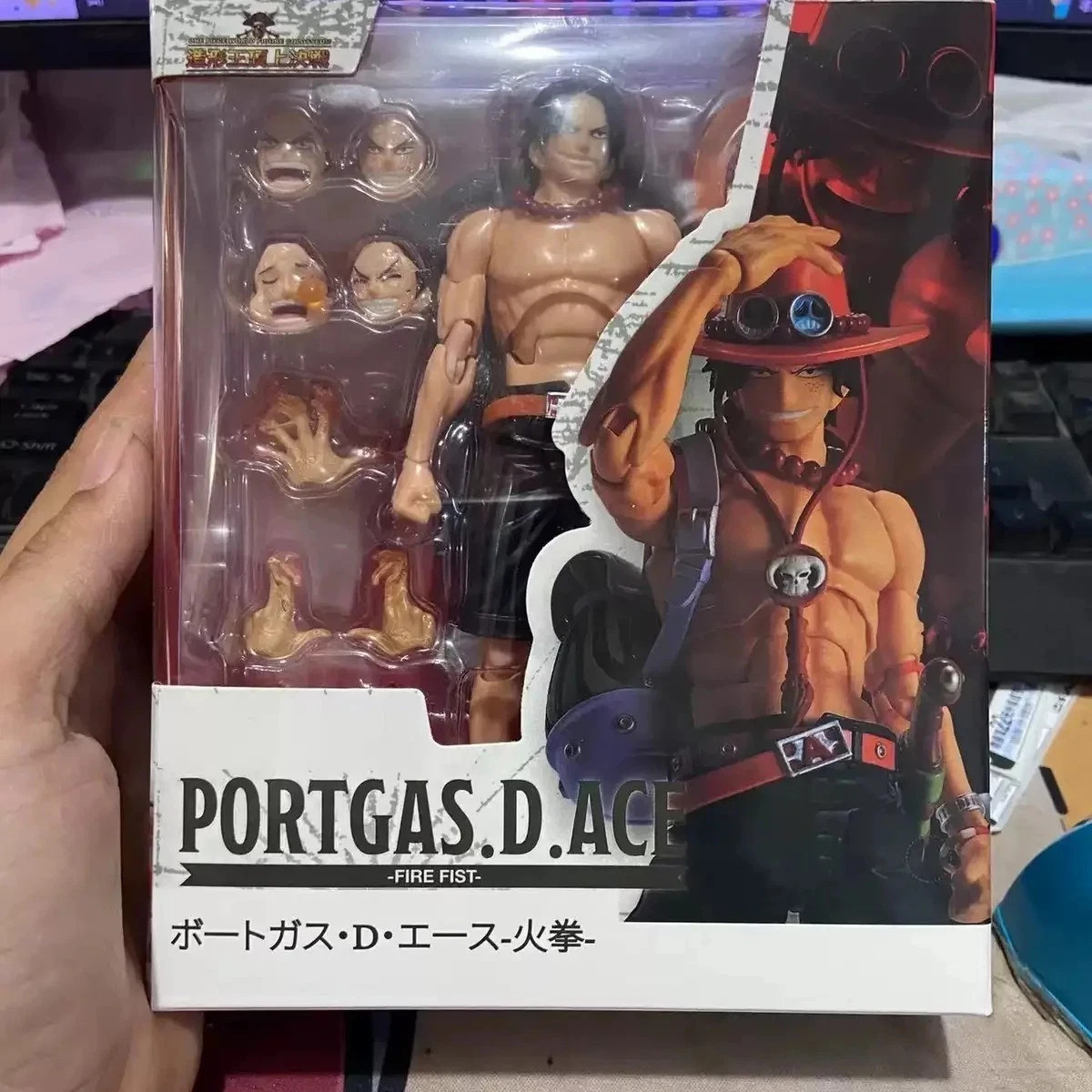 S.H.Figuarts One Piece Portgas D. Ace – Fire Fist – TAMASHII NATIONS Japan New