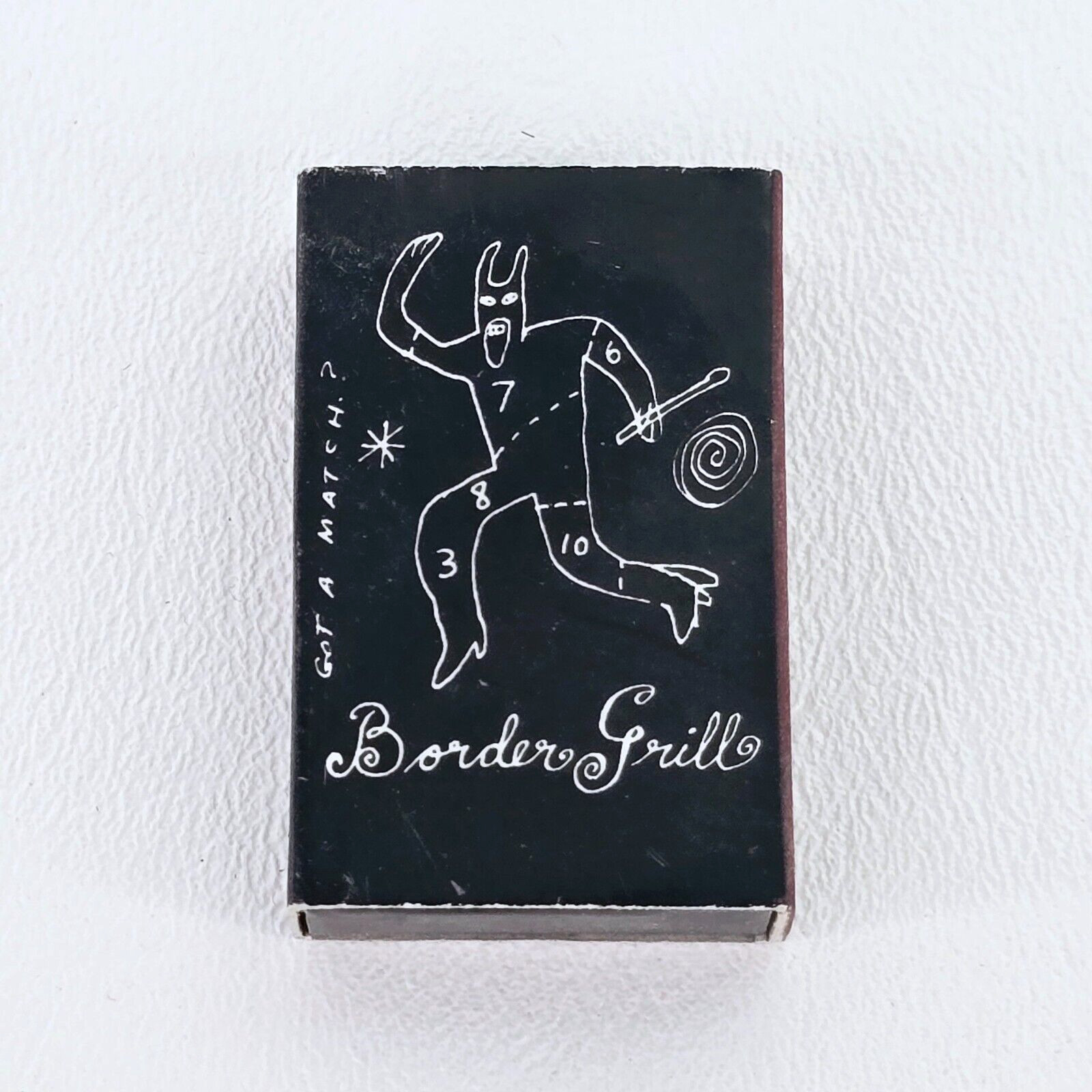 Border Grill “Got A Match?” Santa Monica Restaurant Advertising Matchbook – NOS
