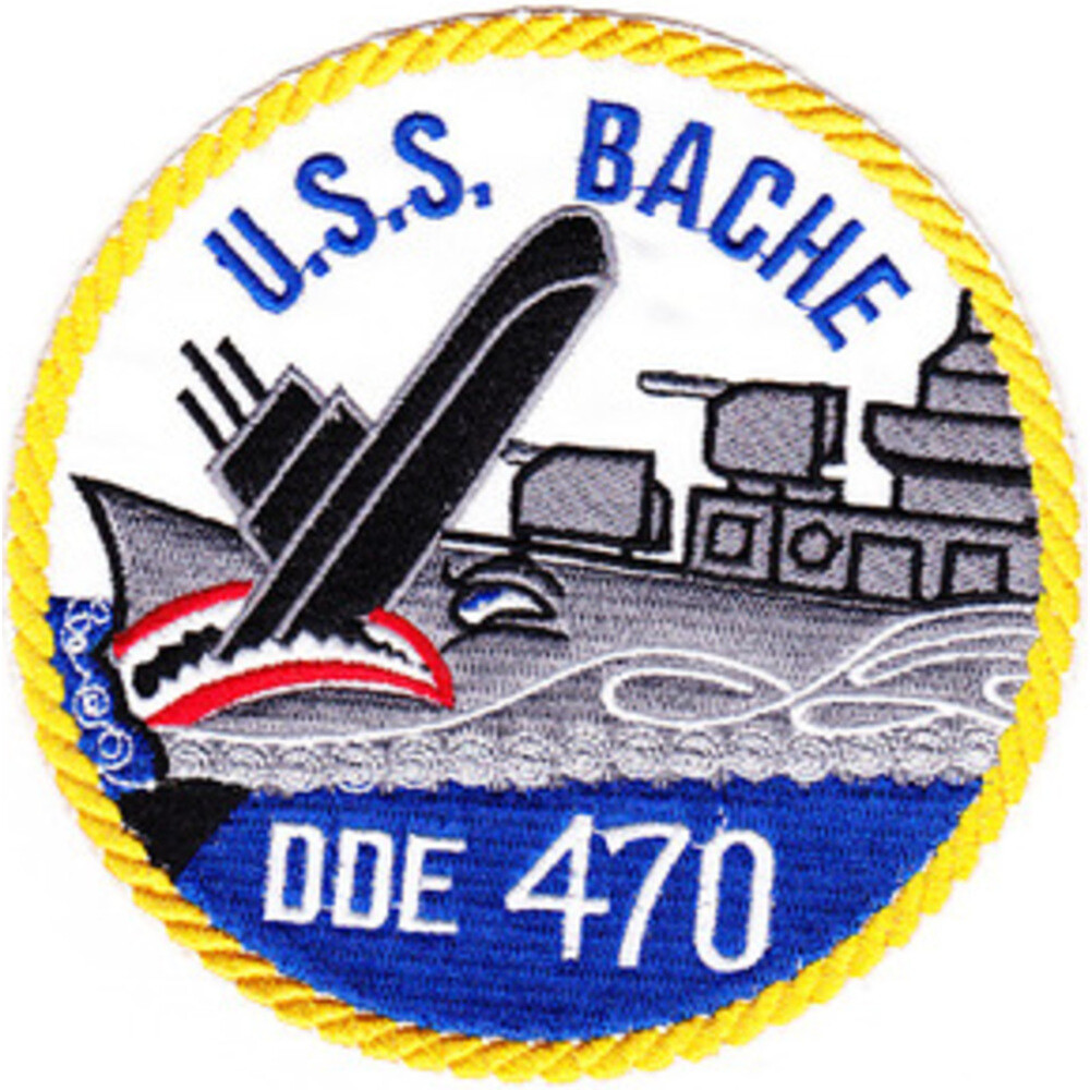 DDE-470 USS Bache Patch