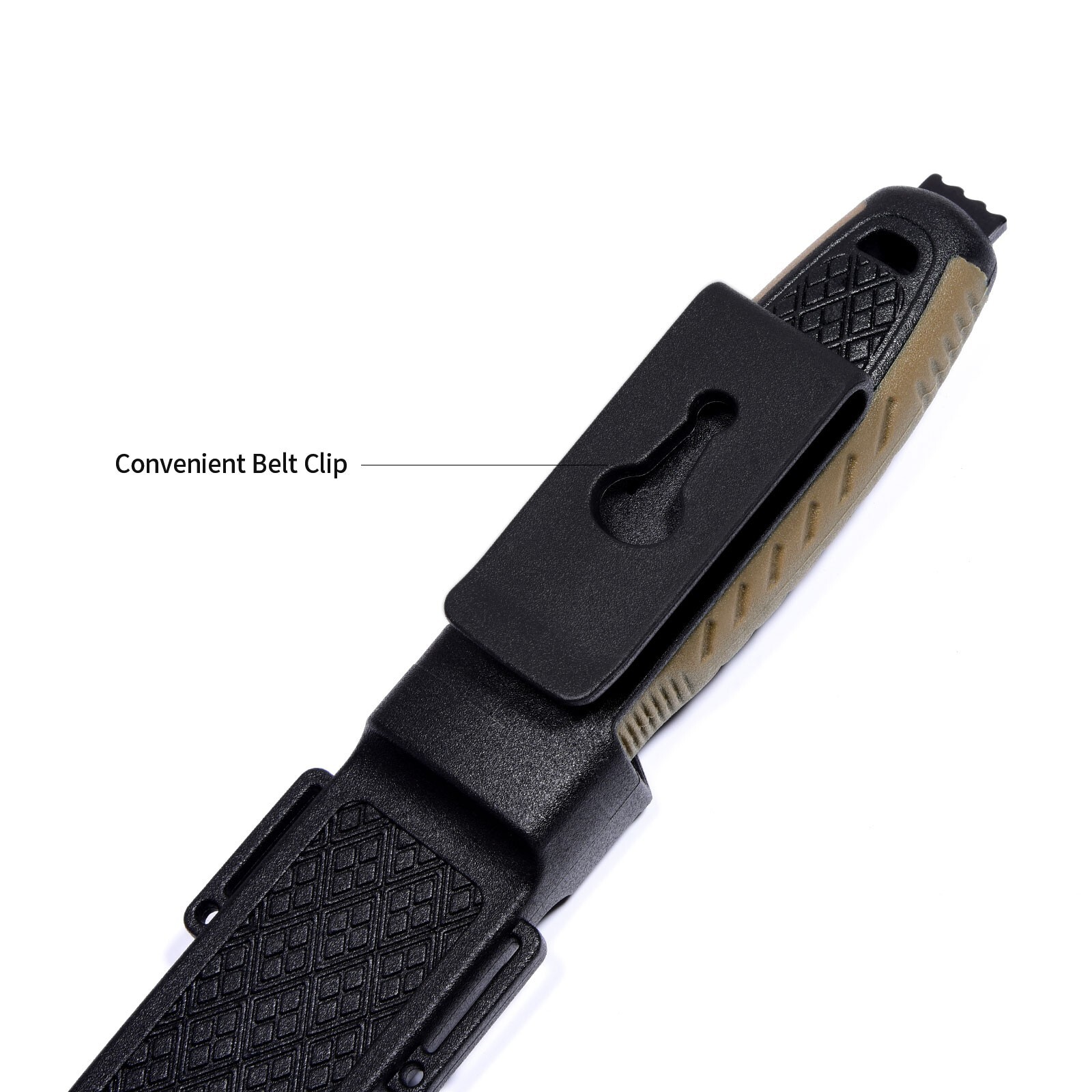 8.7″ Double Edge Blade Dagger Fixed Blade Knives with Sheath Self-Defense Knife