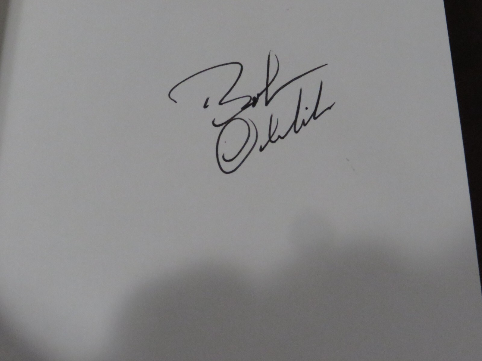 Signed! Bob Odenkirk Comedy Comedy Comedy Drama Memoir HCDJ 1st Better Call Saul