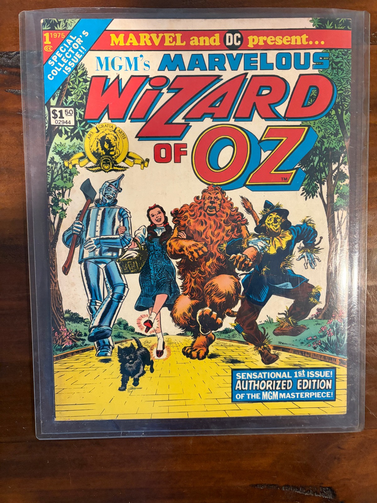 MGM’s Marvelous WIZARD OF OZ, Oversized Comic, 1975, Marvel and DC