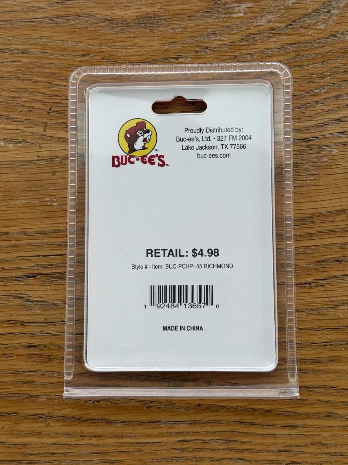 Buc-ee’s Collectible Poker Chips Store Specific- Melissa Texas – New 2 Pack