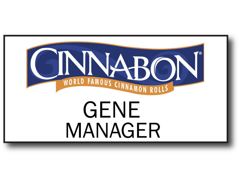 NAME BADGE & BUTTON HALLOWEEN COSTUME BETTER CALL SAUL CINNABON PIN FASTENER