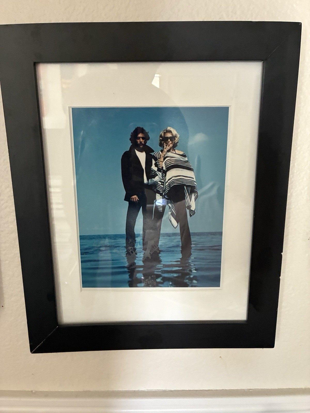 Madonna Framed Rare Photo