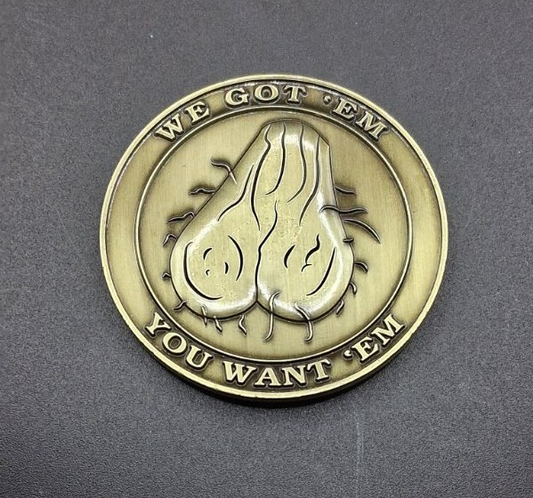 Explosive Ordnance Disposal – EOD Balls Coin – Bomb Squad