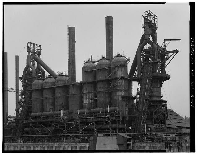 11. Carrie Furnaces No. 3 and No. 4. – U.S. Steel Homestead Works, Blast